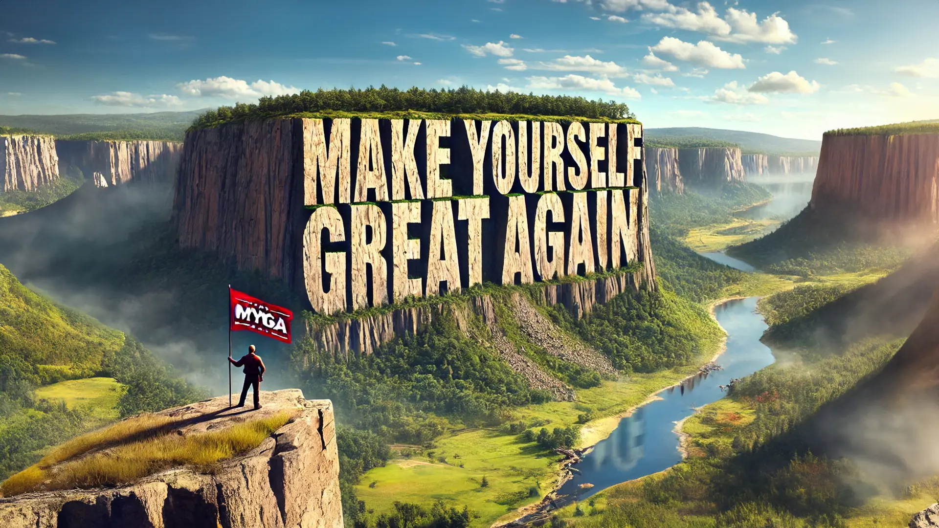 MYGA - Make Yourself Great Again identity image
